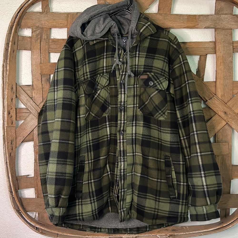 Smith’s Men's Button Down Fleece Jacket